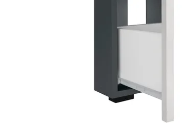 Michikue Tvättställsskåp - Vit - Förvaring - Badrumsförvaring - Tvättställsskåp & kommod