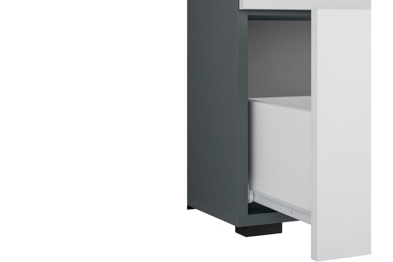 Michikue Tvättställsskåp - Vit - Förvaring - Badrumsförvaring - Tvättställsskåp & kommod