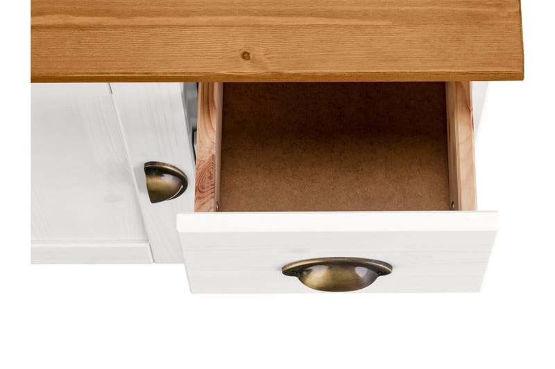 Moglielle Tvättställsskåp - Vit/Brun - Förvaring - Badrumsförvaring - Tvättställsskåp & kommod