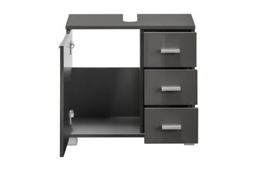 Ripika Tvättställ 60x55 cm - Grå - Förvaring - Badrumsförvaring - Tvättställsskåp & kommod