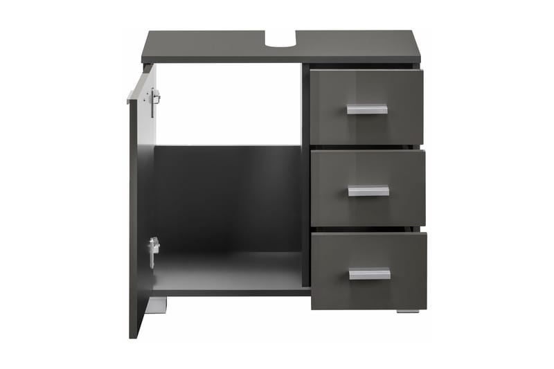 Ripika Tvättställ 60x55 cm - Grå - Förvaring - Badrumsförvaring - Tvättställsskåp & kommod