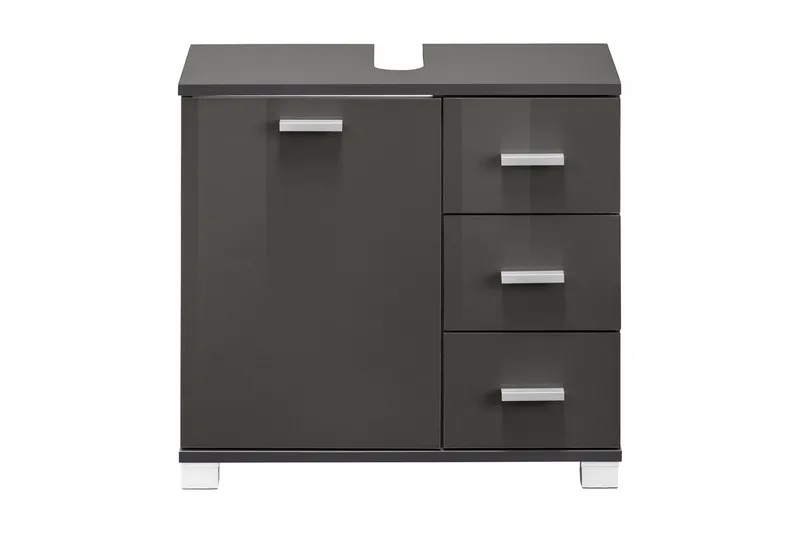 Ripika Tvättställ 60x55 cm - Grå - Förvaring - Badrumsförvaring - Tvättställsskåp & kommod