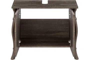 Talkon Tvättställsskåp - Mörkbrun - Förvaring - Badrumsförvaring - Tvättställsskåp & kommod