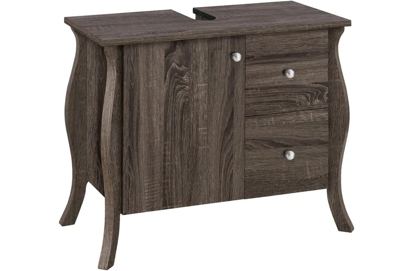 Talkon Tvättställsskåp, Mörkbrun