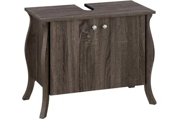 Talkon Tvättställsskåp - Mörkbrun - Förvaring - Badrumsförvaring - Tvättställsskåp & kommod