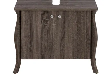 Talkon Tvättställsskåp - Mörkbrun - Förvaring - Badrumsförvaring - Tvättställsskåp & kommod