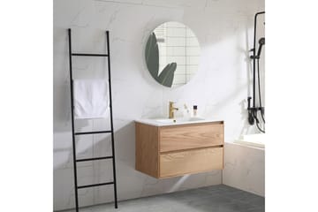 Tvättställsskåp Bahtlife Lättsam 800 Natur Ek - Bathlife - Förvaring - Badrumsförvaring - Tvättställsskåp & kommod