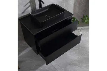 Tvättställsskåp Bathlife Extas Svart - Förvaring - Badrumsförvaring - Tvättställsskåp & kommod