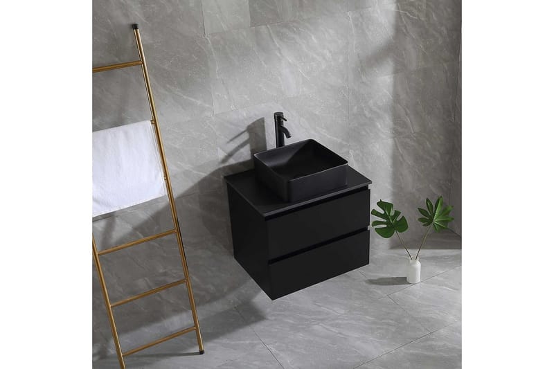 Tvättställsskåp Bathlife Extas Svart - Förvaring - Badrumsförvaring - Tvättställsskåp & kommod