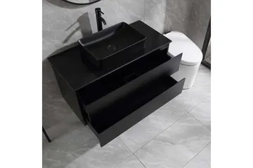 Tvättställsskåp Bathlife Extas Svart - Förvaring - Badrumsförvaring - Tvättställsskåp & kommod