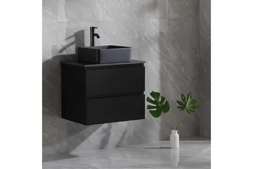 Tvättställsskåp Bathlife Extas Svart - Förvaring - Badrumsförvaring - Tvättställsskåp & kommod