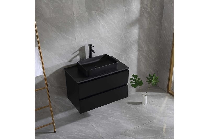 Tvättställsskåp Bathlife Extas Svart - Förvaring - Badrumsförvaring - Tvättställsskåp & kommod