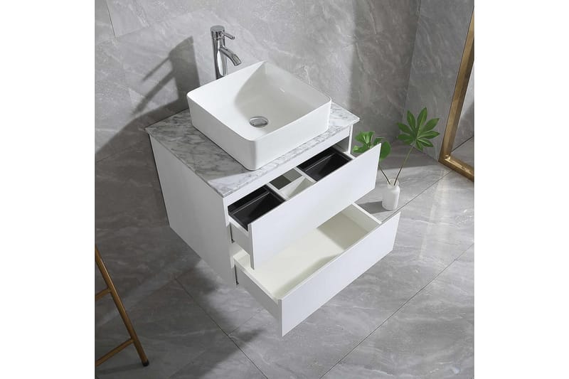 Tvättställsskåp Bathlife Extas Vit - Bathlife - Förvaring - Badrumsförvaring - Tvättställsskåp & kommod