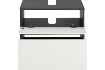 Tvättställsskåp Gaddesden 60x35 cm - Antracit/Natur - Förvaring - Badrumsförvaring - Tvättställsskåp & kommod