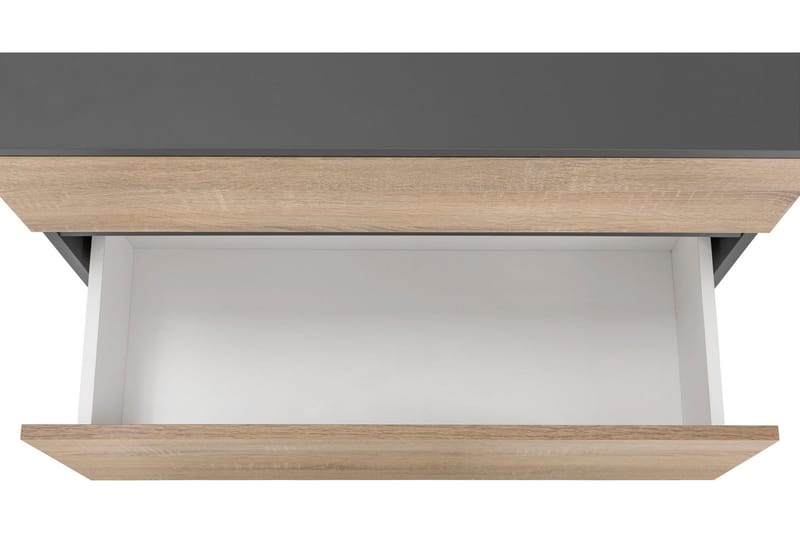 Tvättställsskåp Gaddesden 80x35 cm - Antracit/Vit - Förvaring - Badrumsförvaring - Tvättställsskåp & kommod