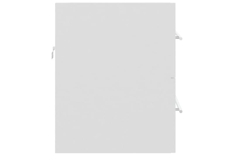 Tvättställsskåp vit 60x38,5x48 cm spånskiva - Vit - Tvättställsskåp & kommod
