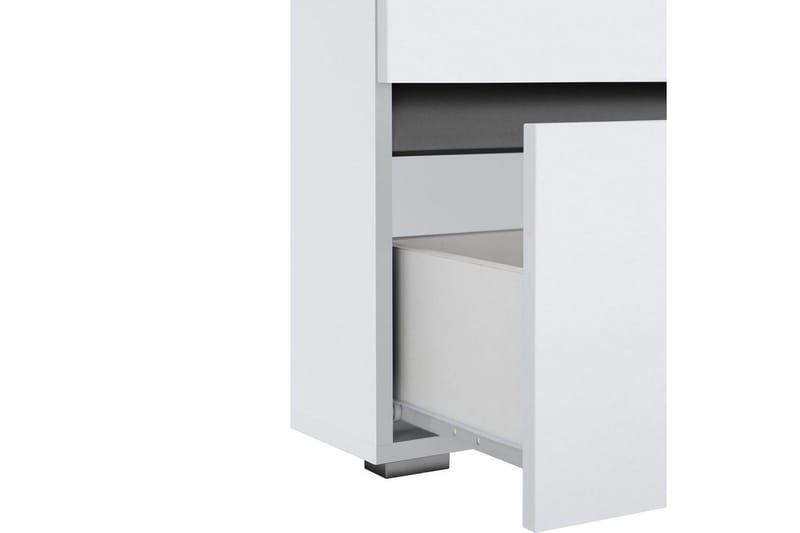 Tvättställsskåp Wisla 80x35x55 cm, Vit - 80x35x55 cm, Vit - Förvaring - Badrumsförvaring - Väggskåp & högskåp