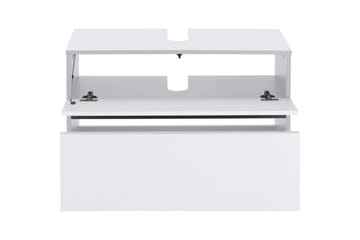 Tvättställsskåp Wisla 80x35x55 cm, Vit - 80x35x55 cm, Vit - Förvaring - Badrumsförvaring - Väggskåp & högskåp