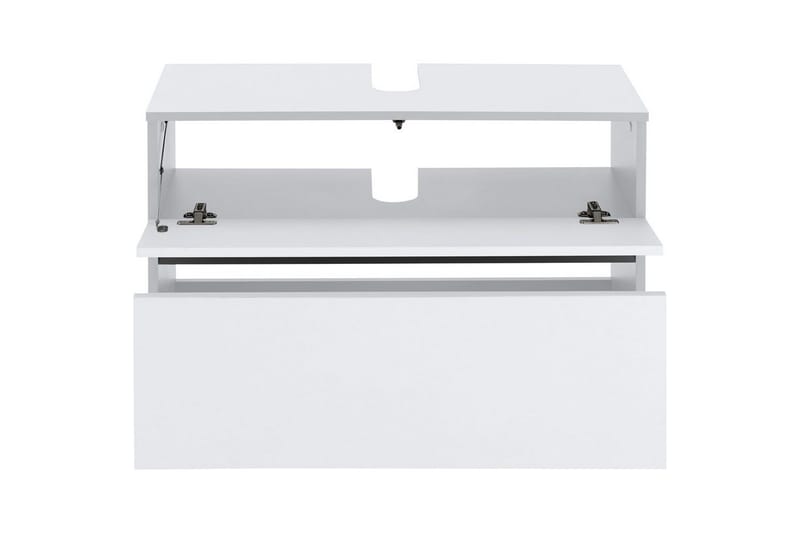 Tvättställsskåp Wisla 80x35x55 cm, Vit - 80x35x55 cm, Vit - Förvaring - Badrumsförvaring - Väggskåp & högskåp