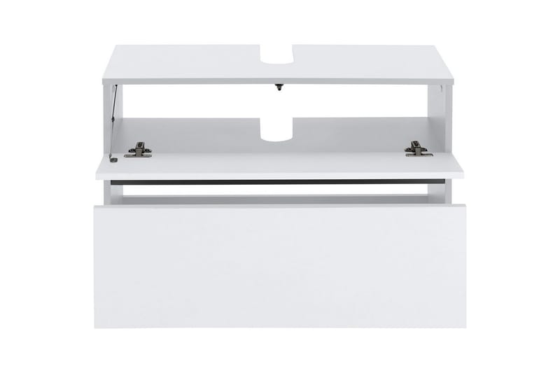 Tvättställsskåp Wisla 80x35x55 cm, Vit - 80x35x55 cm, Vit - Förvaring - Badrumsförvaring - Väggskåp & högskåp
