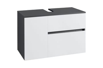 80x45x53 cm, Antracit/Vit