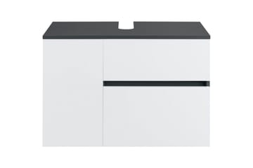 Tvättställsskåp Wisla 80x45x53 cm, Antracit/Vit - 80x45x53 cm, Antracit/Vit - Förvaring - Badrumsförvaring - Badrumsskåp