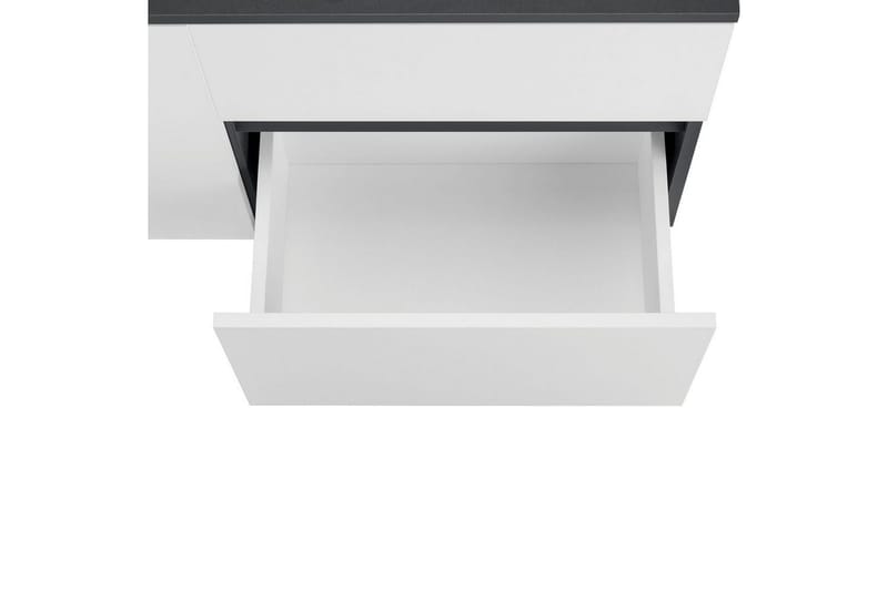 Tvättställsskåp Wisla 80x45x53 cm, Antracit/Vit - 80x45x53 cm, Antracit/Vit - Förvaring - Badrumsförvaring - Badrumsskåp