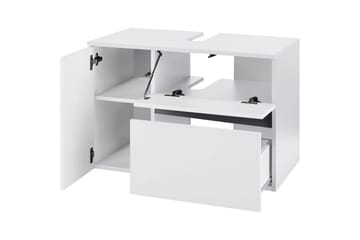 Tvättställsskåp Wisla 80x45x53 cm, Vit - 80x45x53 cm, Vit - Förvaring - Badrumsförvaring - Tvättställsskåp & kommod