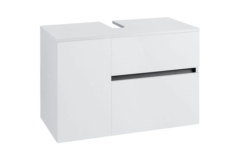 Tvättställsskåp Wisla 80x45x53 cm, Vit - 80x45x53 cm, Vit - Förvaring - Badrumsförvaring - Badrumsskåp