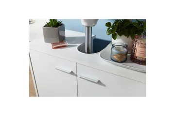 Tvättställsskåp Wohnling Folierad spånskiva 2 dörrar kontor modern - Förvaring - Badrumsförvaring - Väggskåp & högskåp