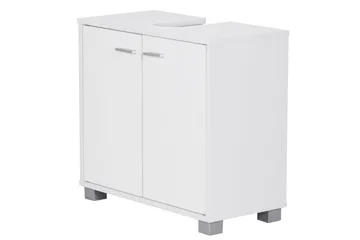 Tvättställsskåp Wohnling Folierad spånskiva 2 dörrar kontor modern - Förvaring - Badrumsförvaring - Väggskåp & högskåp