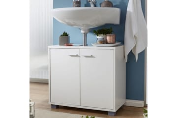 Tvättställsskåp Wohnling Folierad spånskiva 2 dörrar kontor modern - Förvaring - Badrumsförvaring - Väggskåp & högskåp