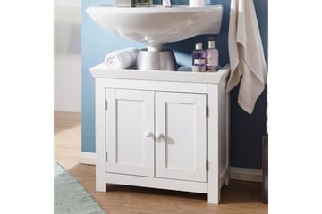 Tvättställsskåp Wohnling King Lackad MDF 2 Dörrar Modern - Förvaring - Badrumsförvaring - Väggskåp & högskåp