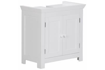 Tvättställsskåp Wohnling King Lackad MDF 2 Dörrar Modern - Förvaring - Badrumsförvaring - Väggskåp & högskåp