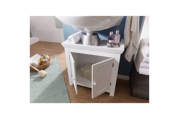 Tvättställsskåp Wohnling King Lackad MDF 2 Dörrar Modern - Förvaring - Badrumsförvaring - Väggskåp & högskåp