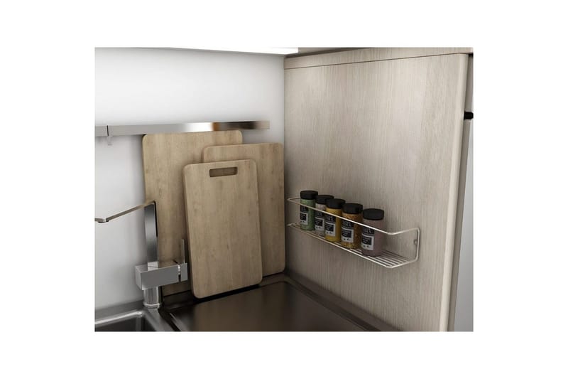 Vägghylla Moren Makyaj Rafi Krom - Krom - Förvaring - Badrumsförvaring - Badrumshylla