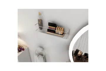 Vägghylla Moren Makyaj Rafi Krom - Krom - Förvaring - Badrumsförvaring - Badrumshylla