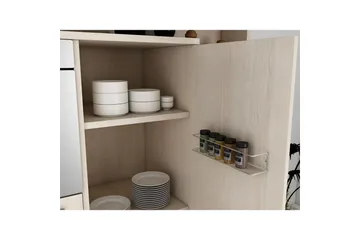 Vägghylla Moren Makyaj Rafi Krom - Krom - Förvaring - Badrumsförvaring - Badrumshylla