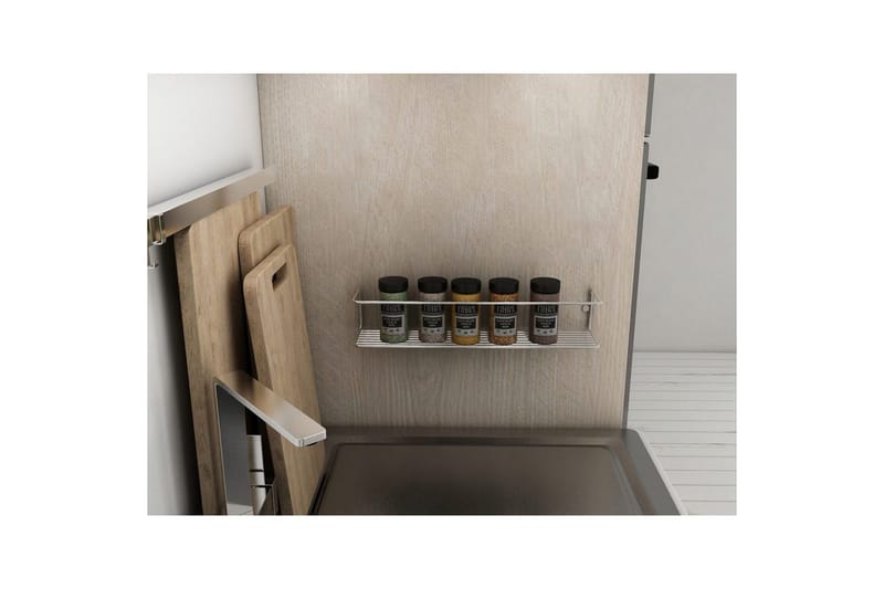 Vägghylla Moren Makyaj Rafi Krom - Krom - Förvaring - Badrumsförvaring - Badrumshylla