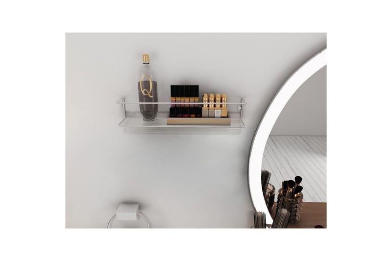 Vägghylla Moren Makyaj Rafi Krom - Krom - Förvaring - Badrumsförvaring - Badrumshylla