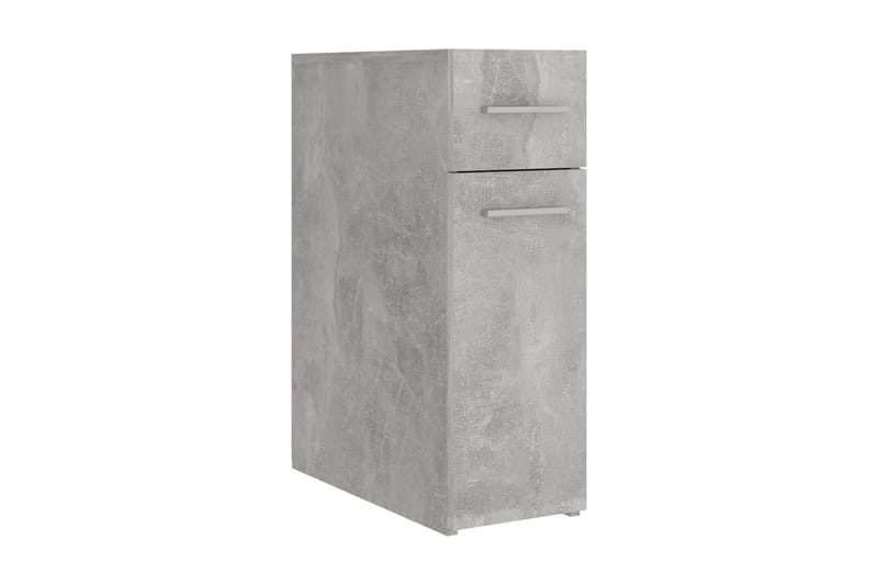 Apoteksskåp betonggrå 20x45,5x60 cm spånskiva - be Basic - Väggskåp & högskåp - Badrumsskåp