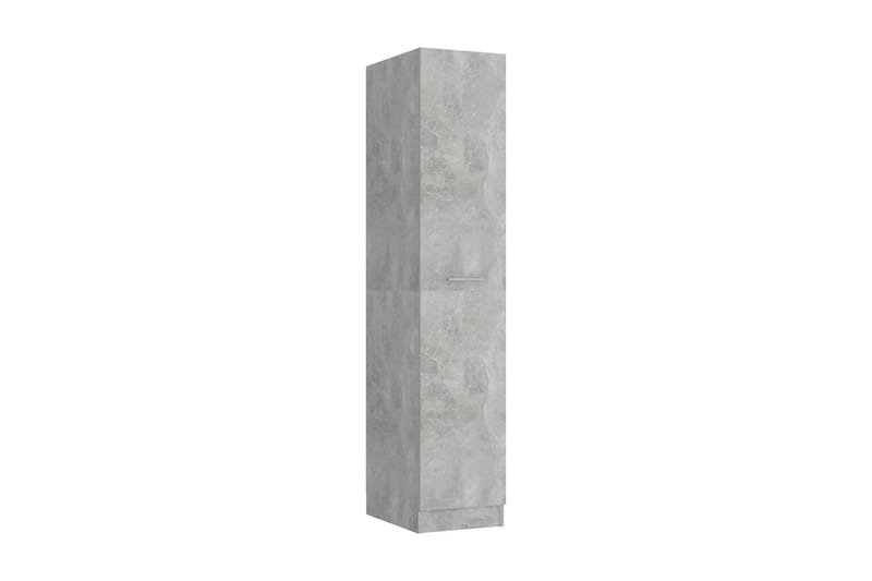 Apoteksskåp betonggrå 30x42,5x150 cm spånskiva - Grå - Väggskåp & högskåp - Badrumsskåp