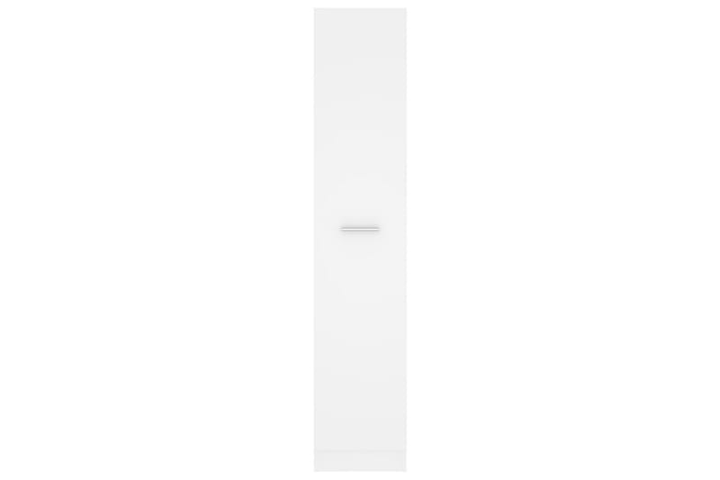 Apoteksskåp vit 30x42,5x150 cm spånskiva - Vit - Väggskåp & högskåp - Badrumsskåp