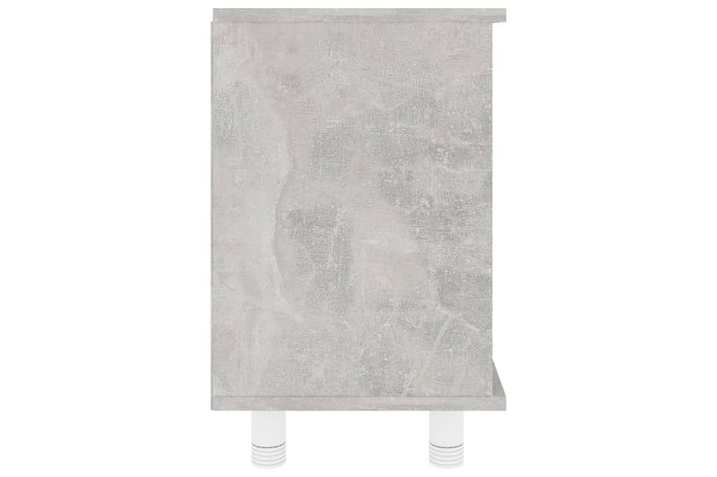 Badrumsskåp betonggrå 60x32x53,5 cm spånskiva - Grå - Väggskåp & högskåp - Badrumsskåp