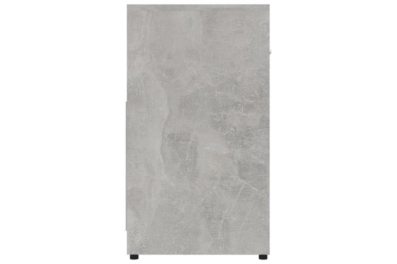 Badrumsskåp betonggrå 60x33x61 cm spånskiva - Grå - Väggskåp & högskåp - Badrumsskåp