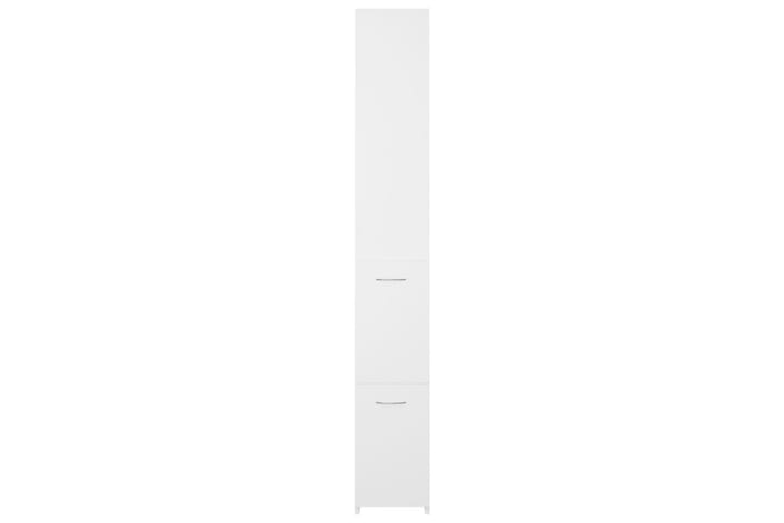 Badrumsskåp vit 25x25x170 cm spånskiva - Väggskåp & högskåp - Badrumsskåp