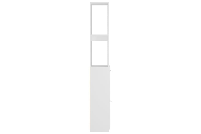 Badrumsskåp vit 25x25x170 cm spånskiva - Vit - Väggskåp & högskåp - Badrumsskåp
