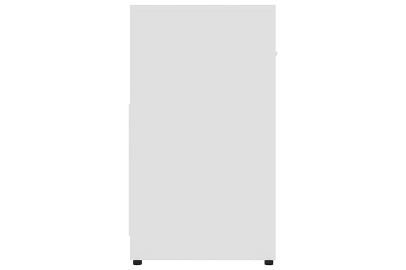 Badrumsskåp vit 60x33x61 cm spånskiva - Vit - Väggskåp & högskåp - Badrumsskåp