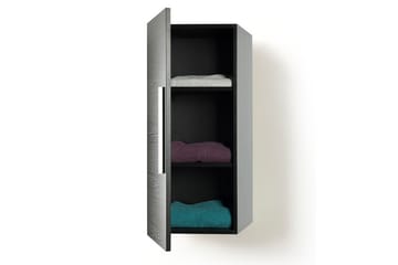 Bilbao Badrumsskåp 35|40 cm - Svart - Förvaring - Badrumsförvaring - Väggskåp & högskåp