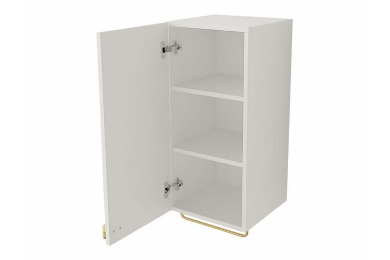 Glenndale Högskåp Badrum 73 cm - Vit - Förvaring - Badrumsförvaring - Väggskåp & högskåp